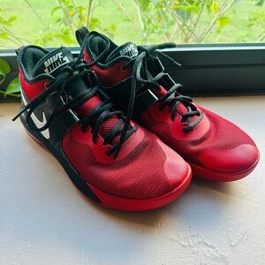 NIKE Air Max Impact Basketball Shoes Black/Red/White CI1396-600 Men’s Size 9.5